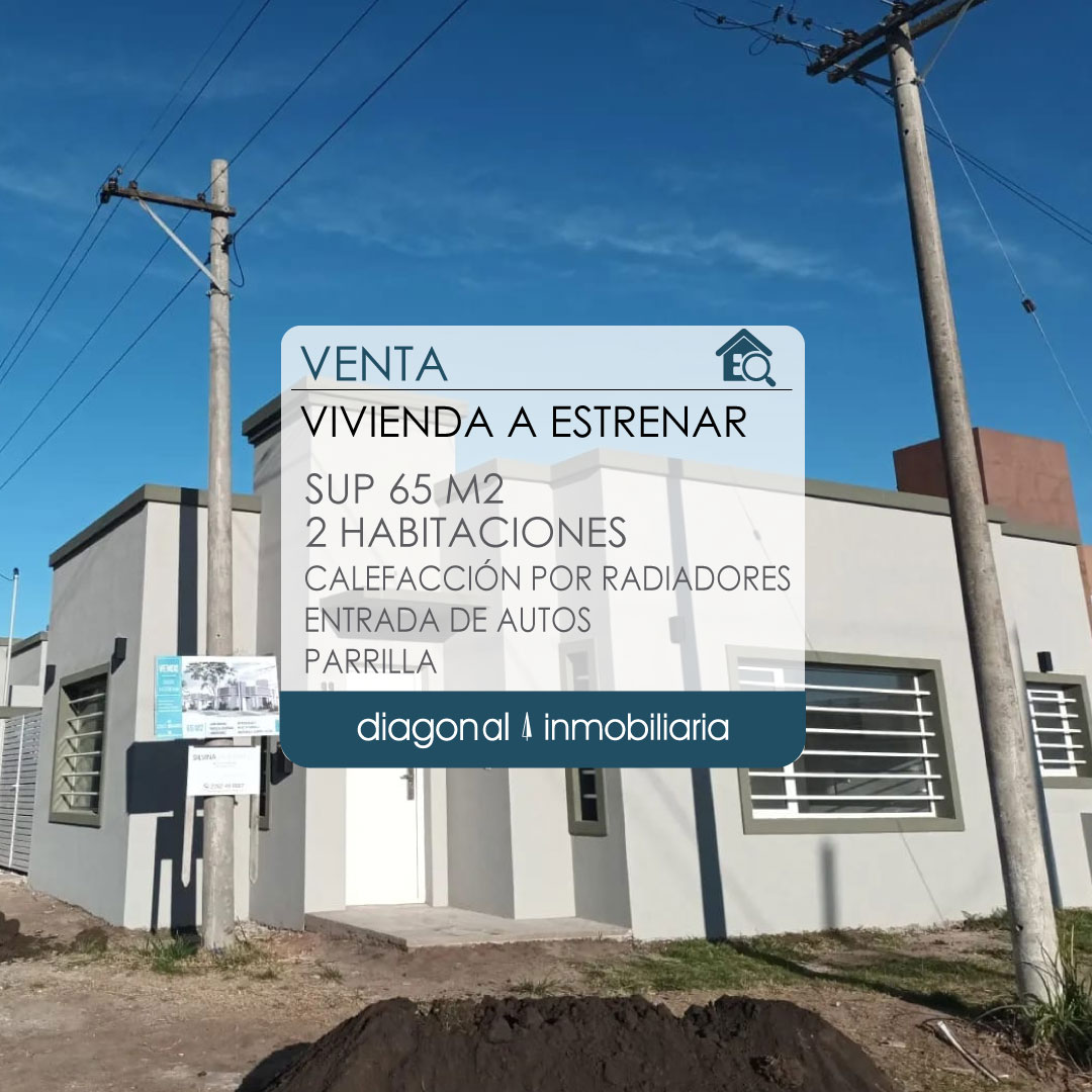 VIVIENDAS A ESTRENAR | Sector Parque «Miguel Lillo» Construidas en planta baja y con materiales de 1° calidad. Excelentes terminaciones.